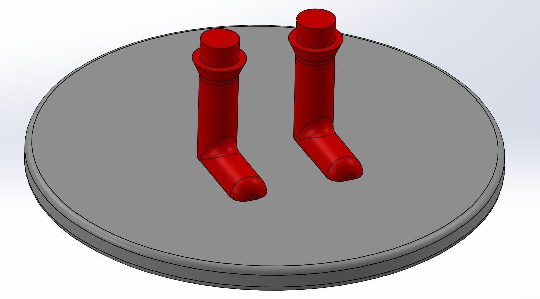 3D Printed Standing Smiley Pot 3D print model_14