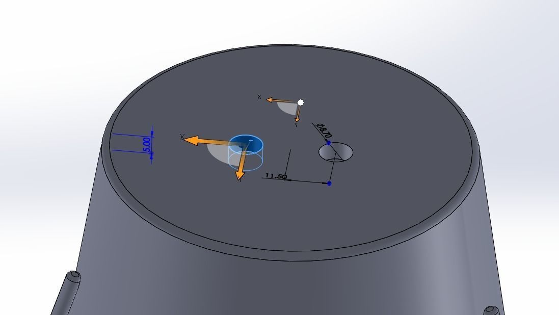 3D Printed Standing Smiley Pot 3D print model_9