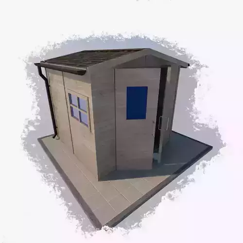 wooden garden house outbuilding