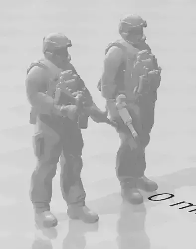 US Rifleman 3D print model