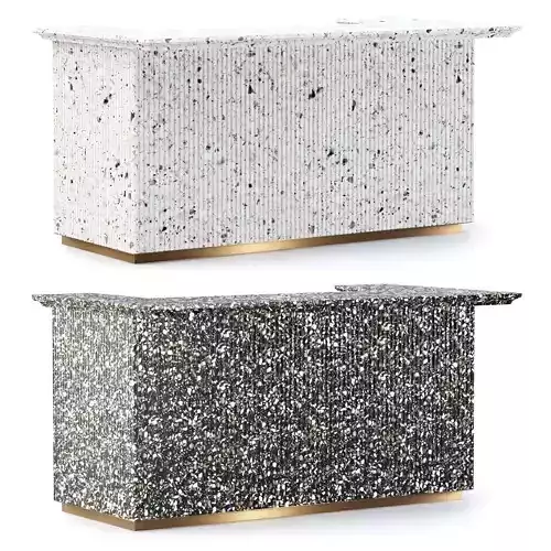 Soke marble bar counter  3D model