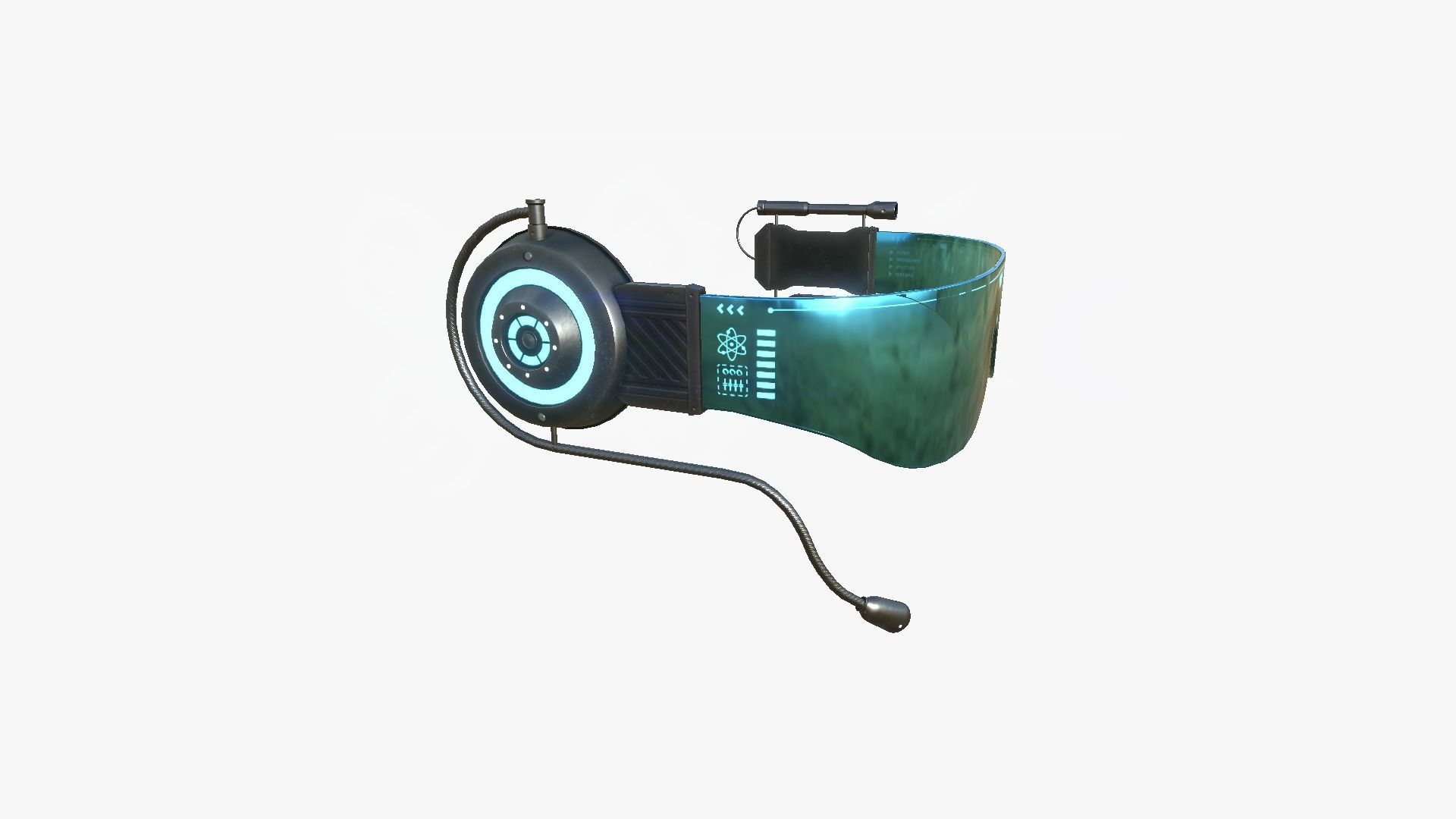 10 SciFi Glasses Model D - Character Design Fashion 3D Model Collection_39