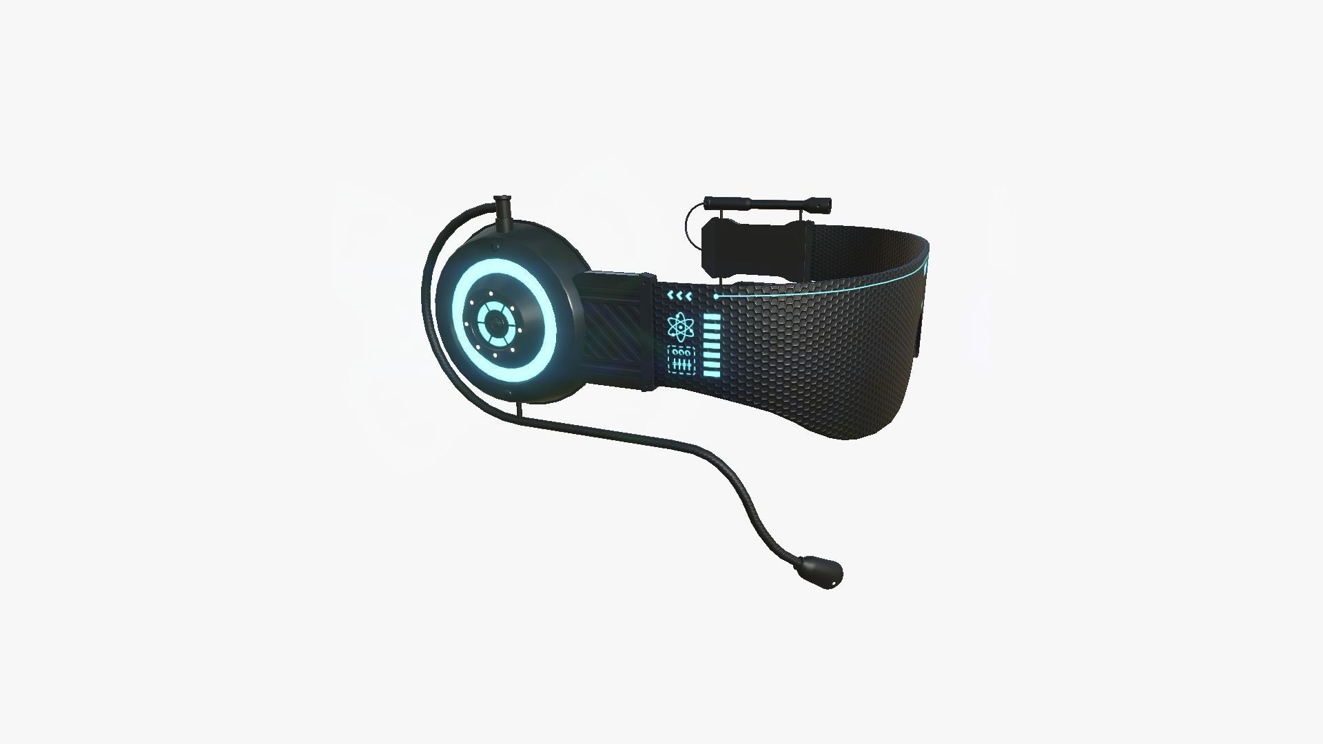 10 SciFi Glasses Model D - Character Design Fashion 3D Model Collection_34