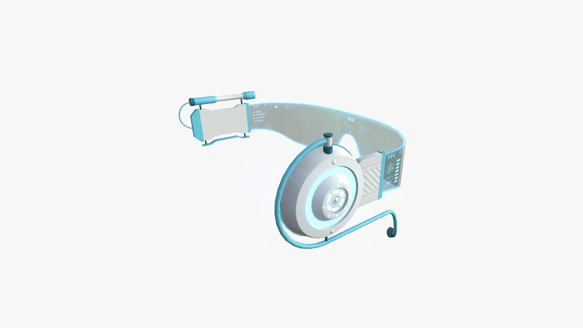 10 SciFi Glasses Model D - Character Design Fashion 3D Model Collection_48