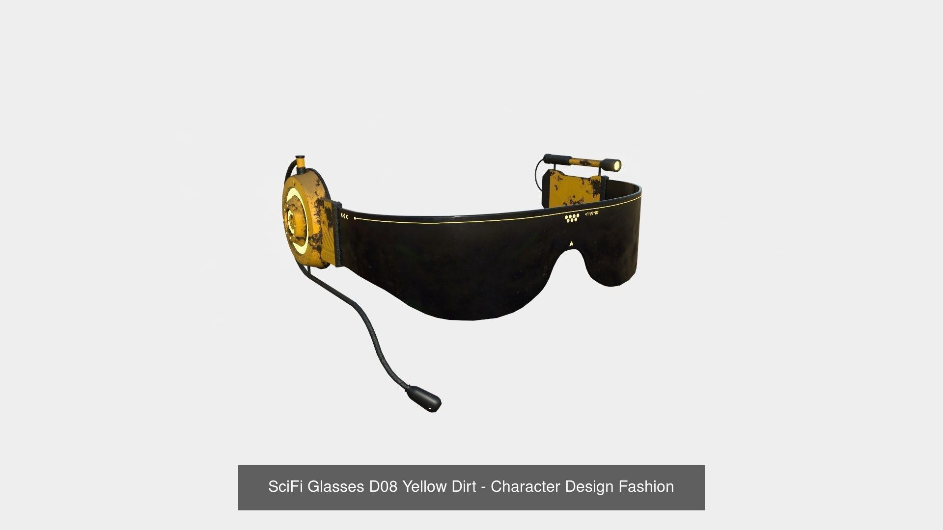 10 SciFi Glasses Model D - Character Design Fashion 3D Model Collection_9