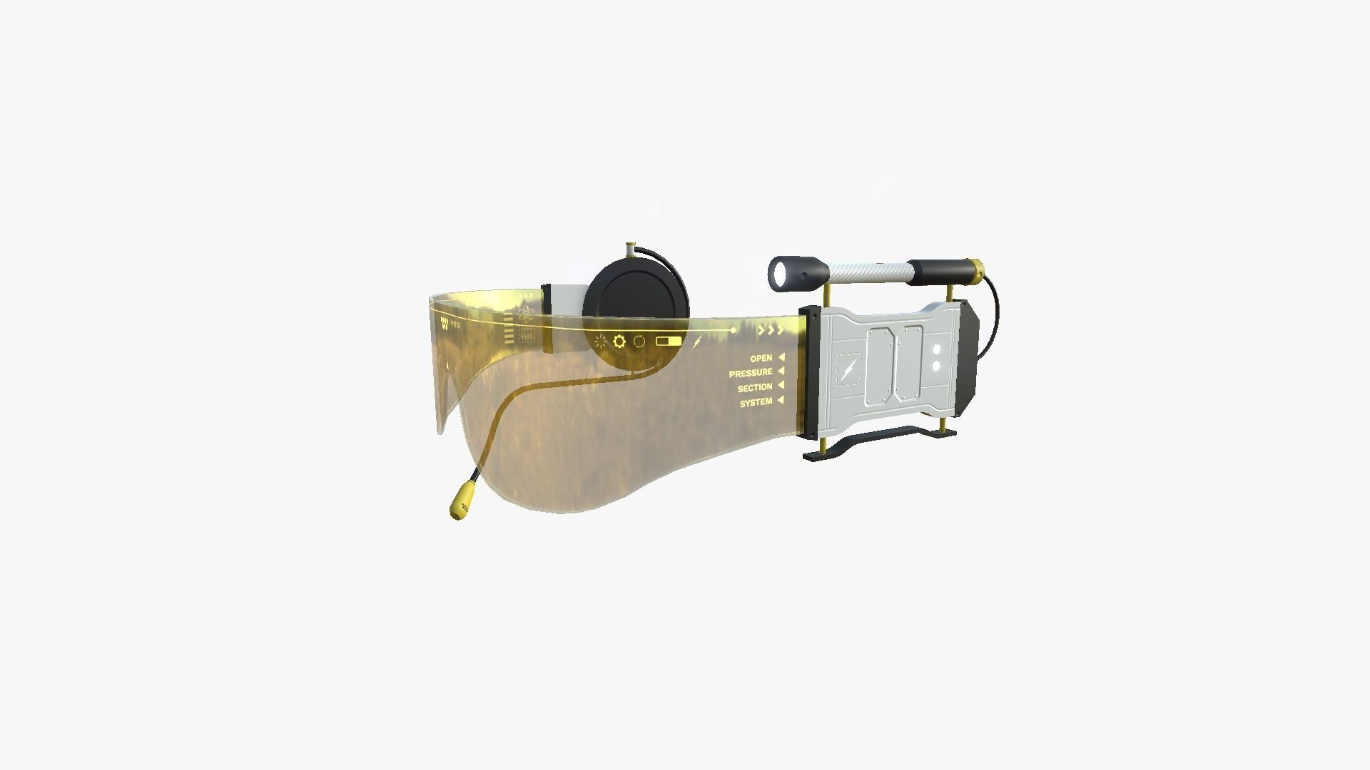 10 SciFi Glasses Model D - Character Design Fashion 3D Model Collection_32