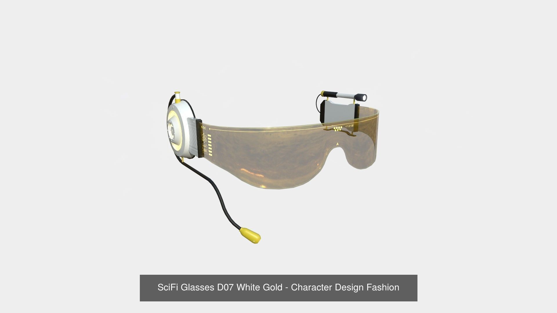 10 SciFi Glasses Model D - Character Design Fashion 3D Model Collection_8