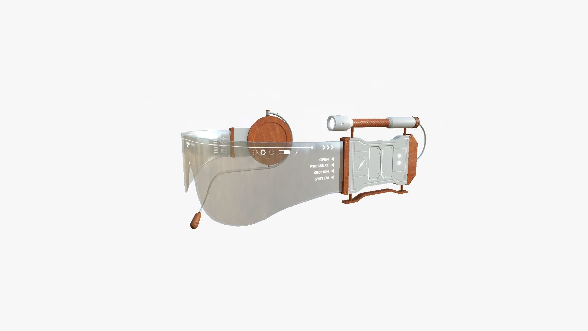 10 SciFi Glasses Model D - Character Design Fashion 3D Model Collection_42