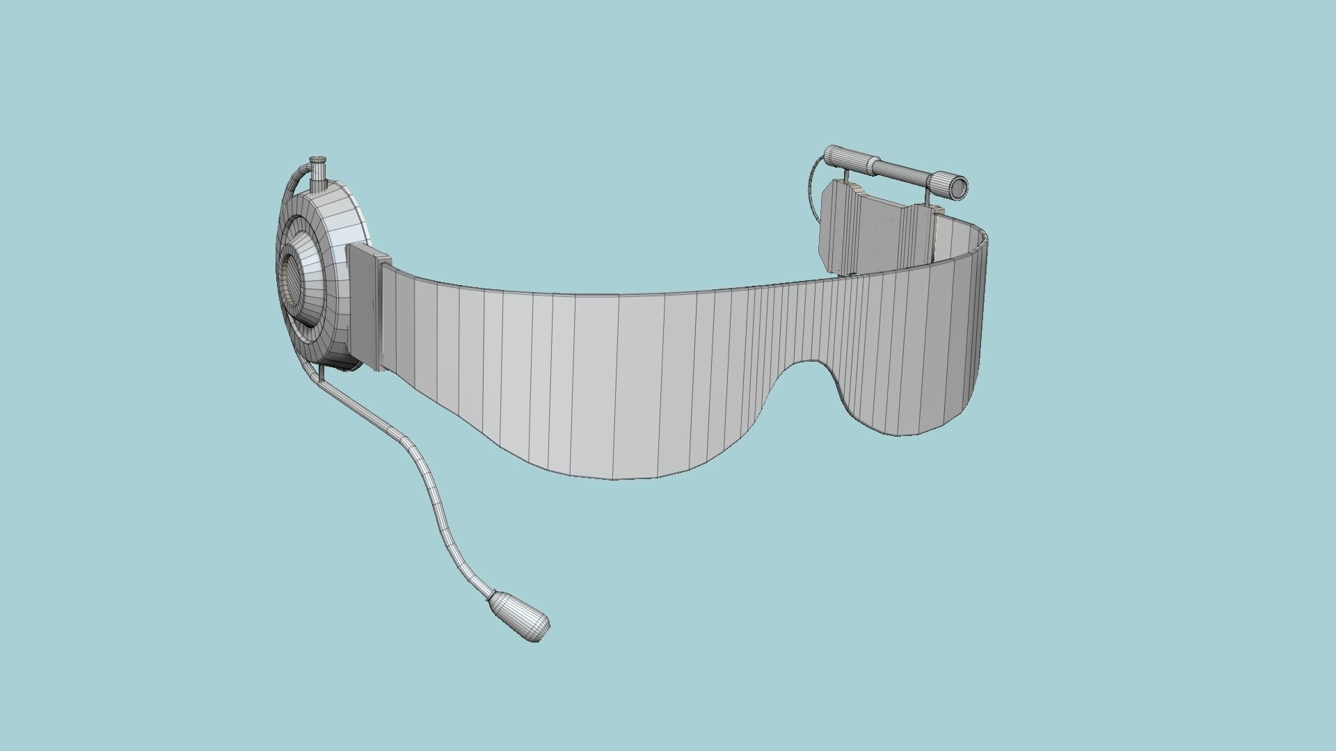 10 SciFi Glasses Model D - Character Design Fashion 3D Model Collection_68