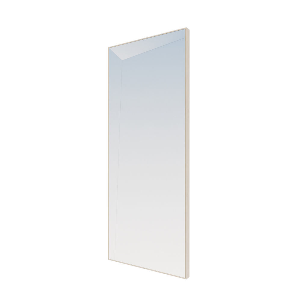 Virgil Abloh x IKEA MARKERAD Mirror Clear 3D model_5