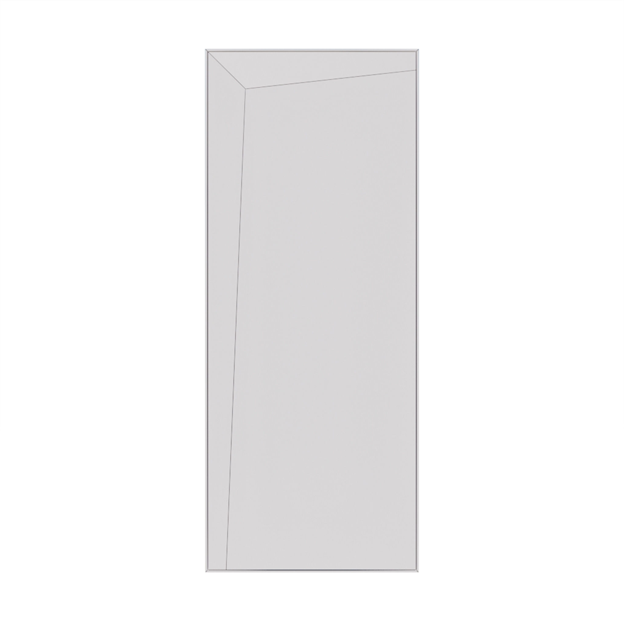 Virgil Abloh x IKEA MARKERAD Mirror Clear 3D model_2