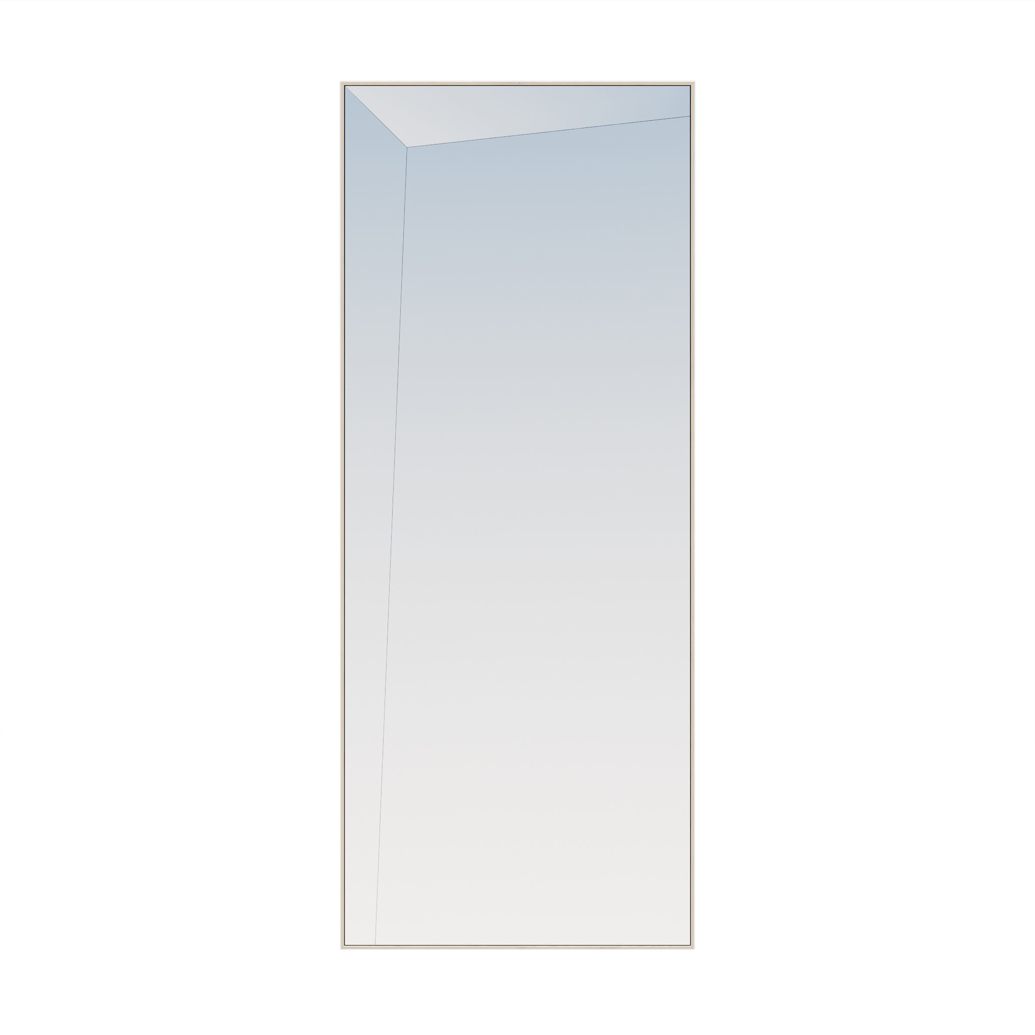 Virgil Abloh x IKEA MARKERAD Mirror Clear 3D model_1