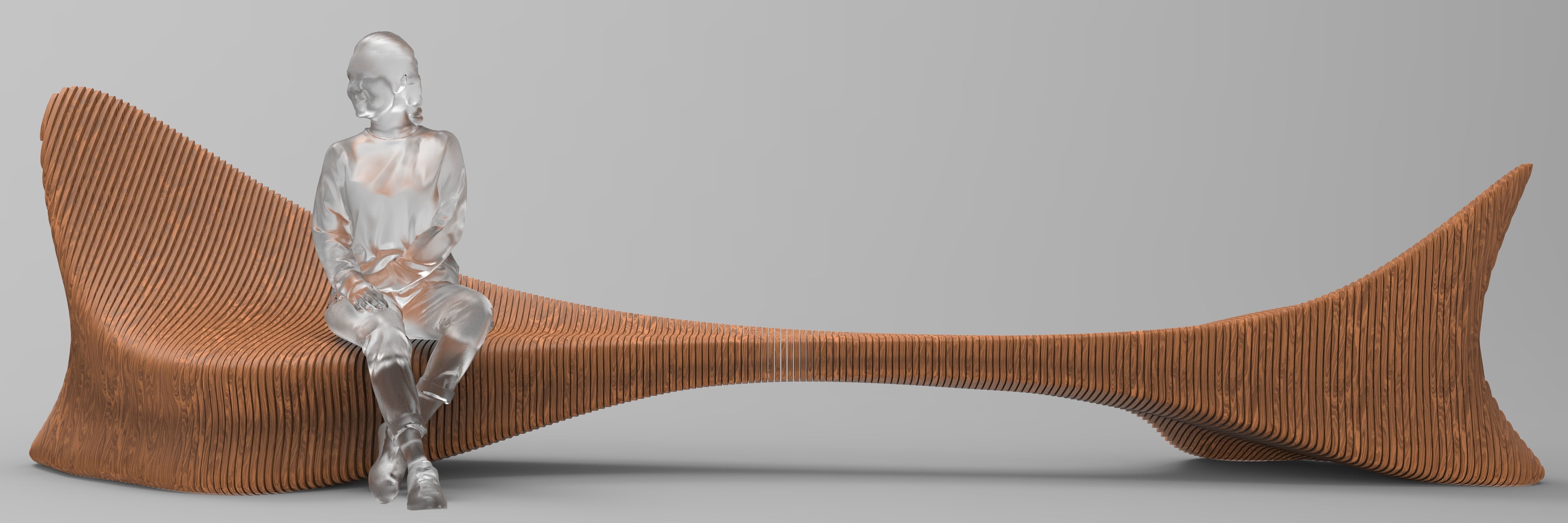 Lounge Seating 3D model_1