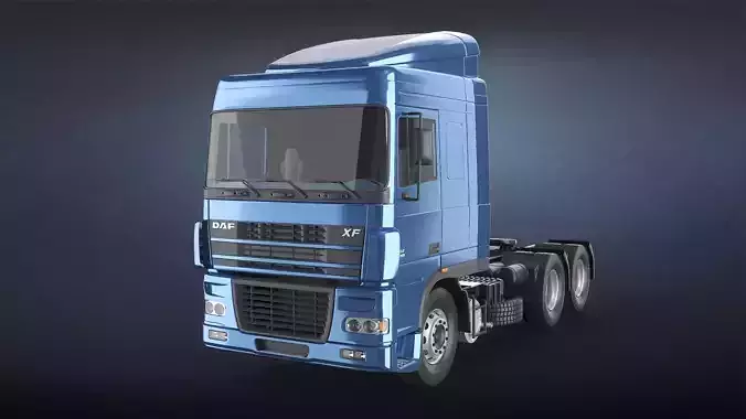DAF 95XF High-Poly