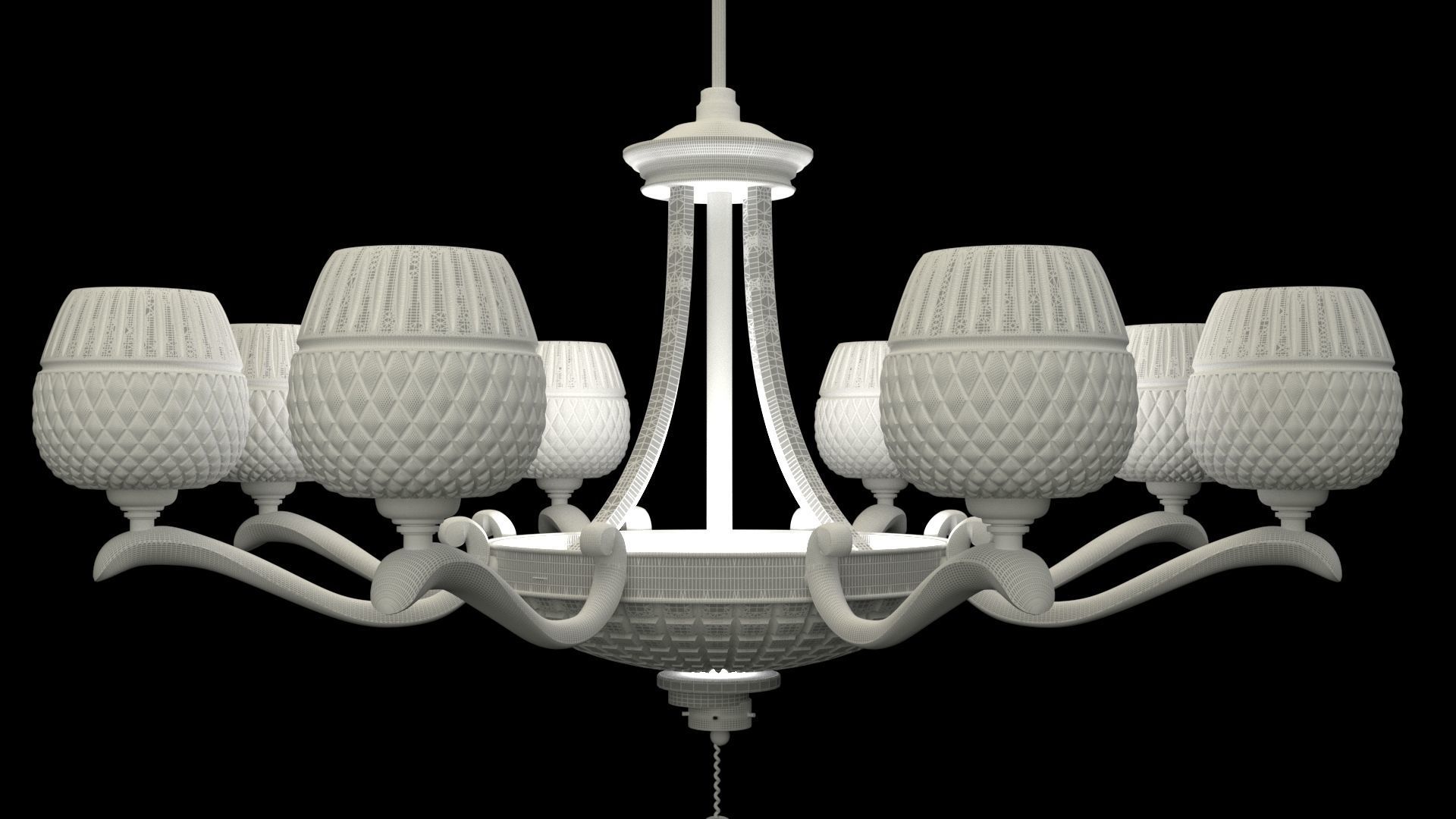 Chinese  lantern  3D model_8