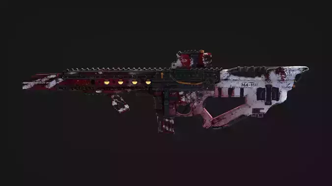 M4-HM Sniper Rifle  Dead Snow