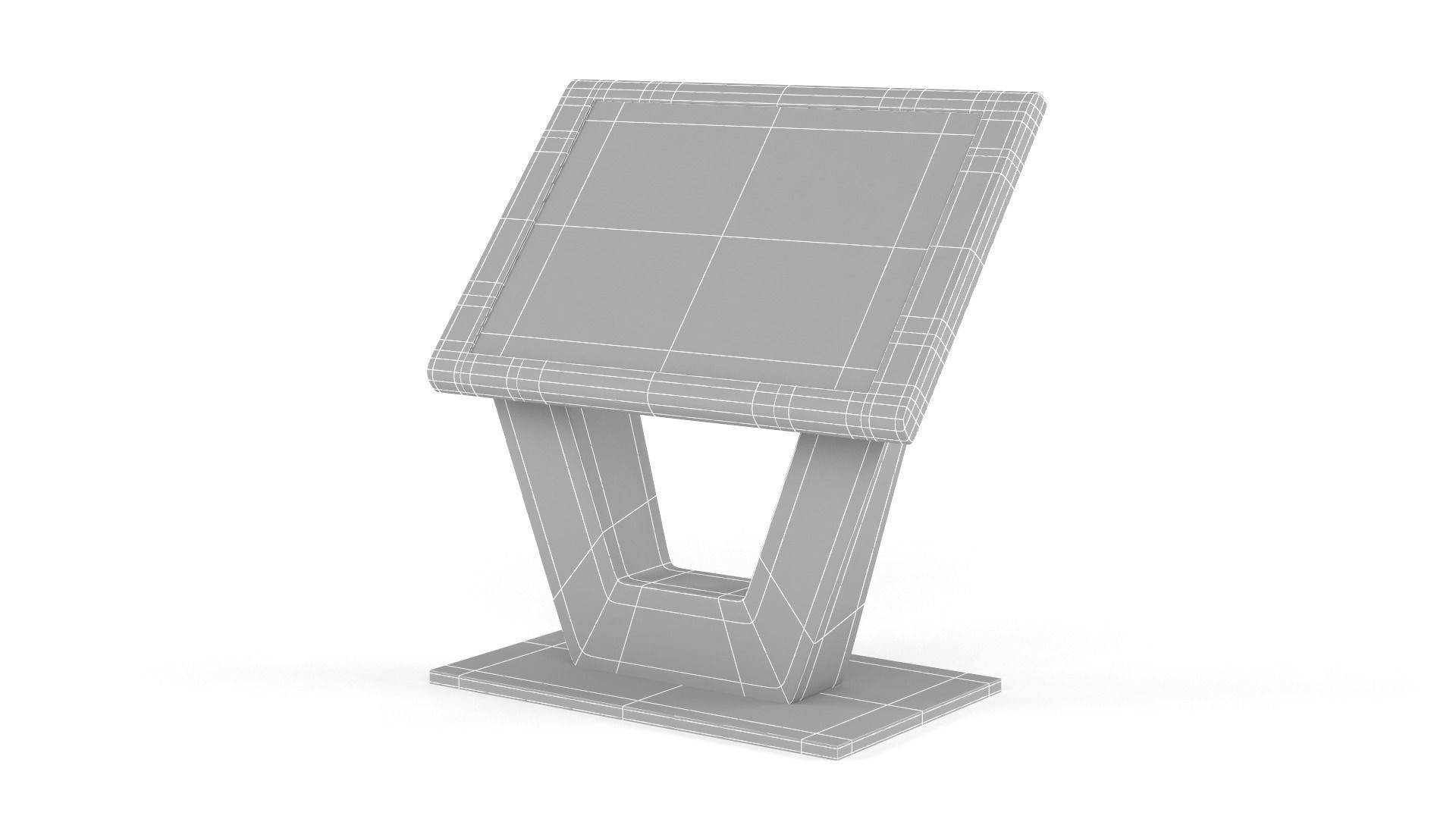 Information Kiosk 3D model_8
