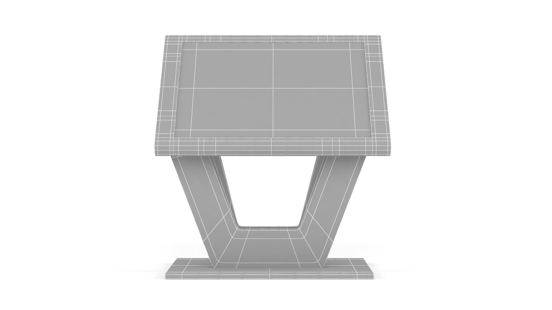 Information Kiosk 3D model_7