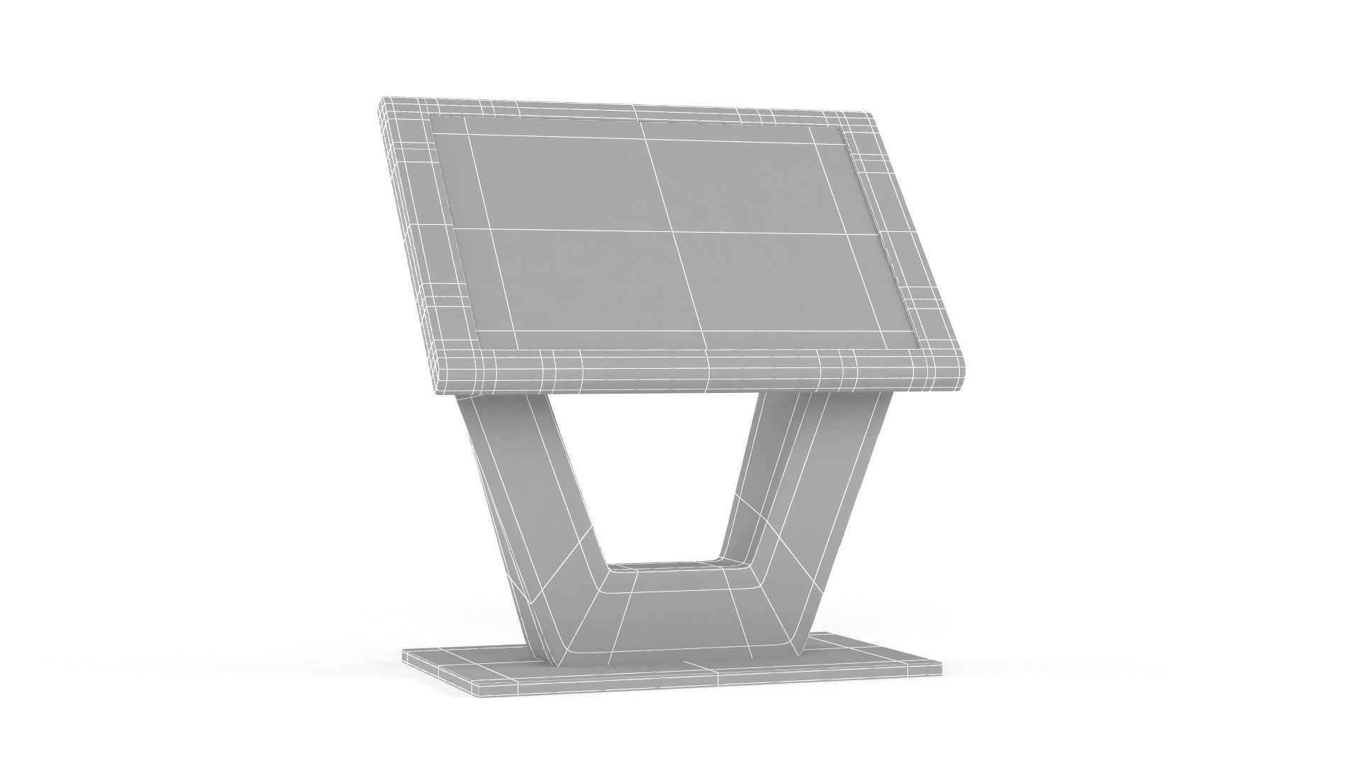 Information Kiosk 3D model_11