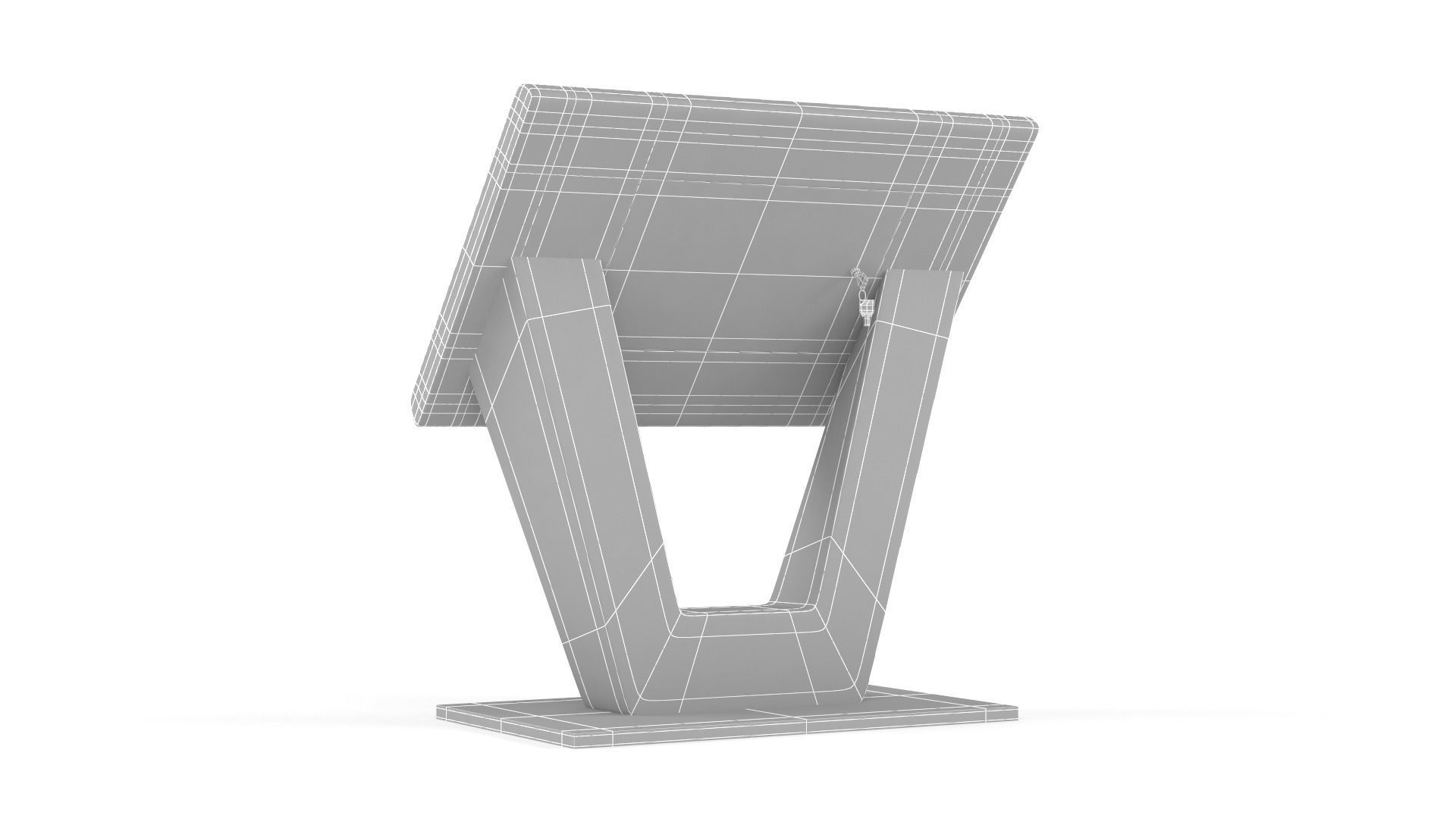 Information Kiosk 3D model_9