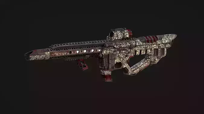 M4-HM Sniper Rifle Skullcrasher
