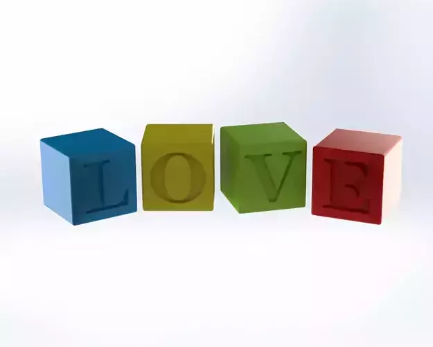 LOVE CUBES VALENTINE DAY