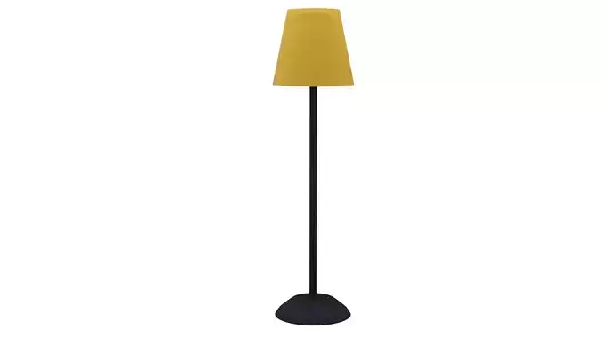 Yellow Floor Lamp