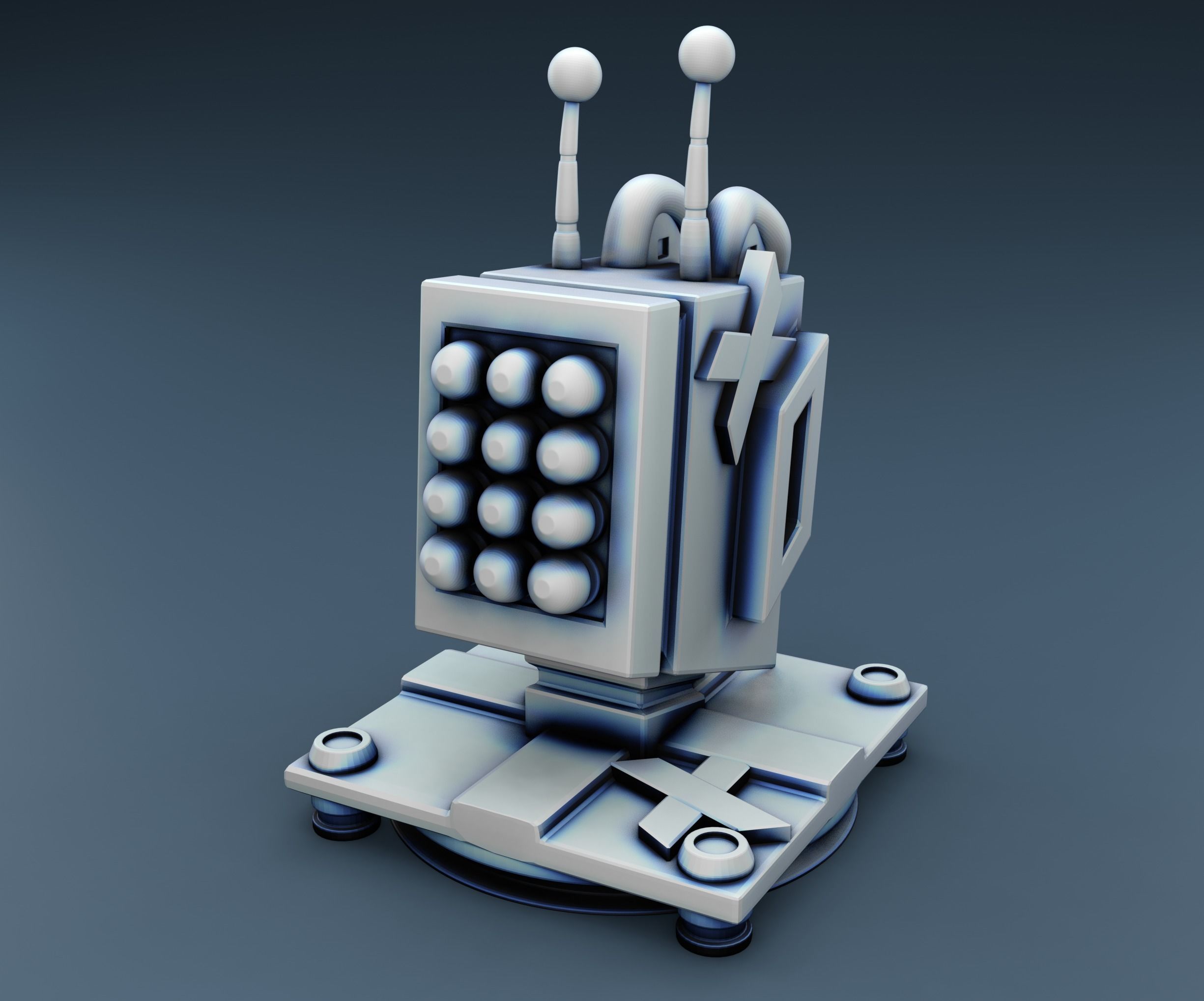 Collection of 3D models Robots for battles 3D print model_4