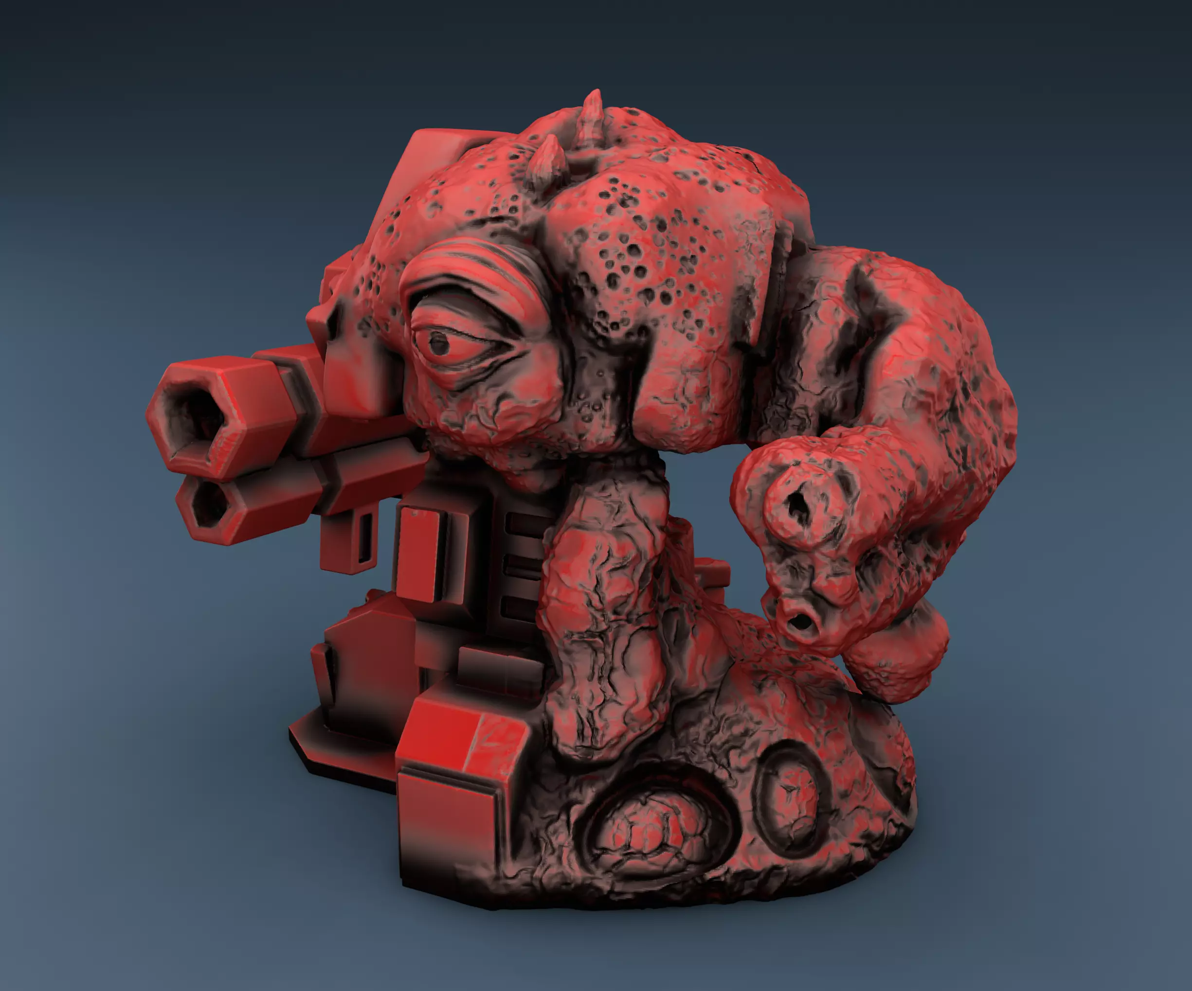 Collection of 3D models Robots for battles 3D print model_0