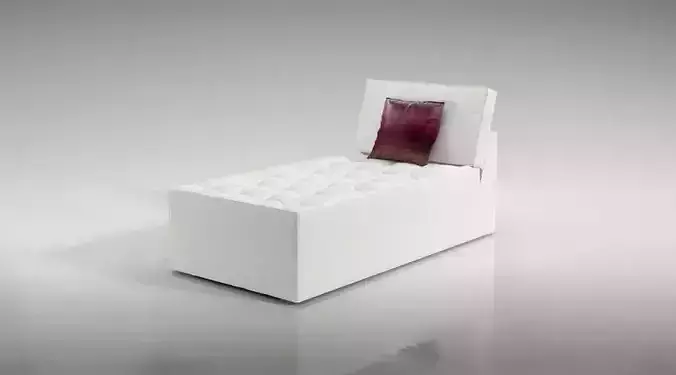 White Bed Couch
