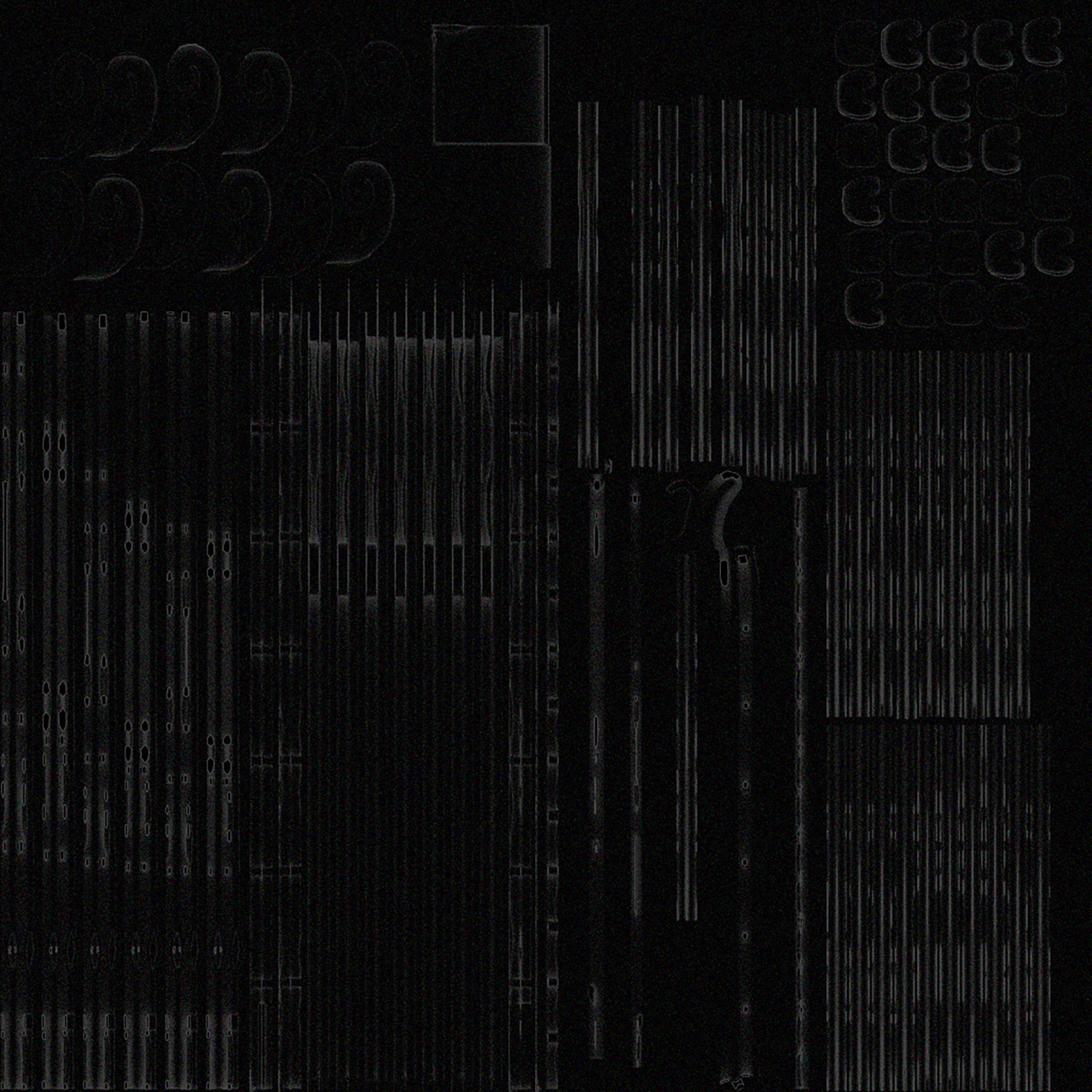 Wrought Iron Gates Low-poly 3D model_5