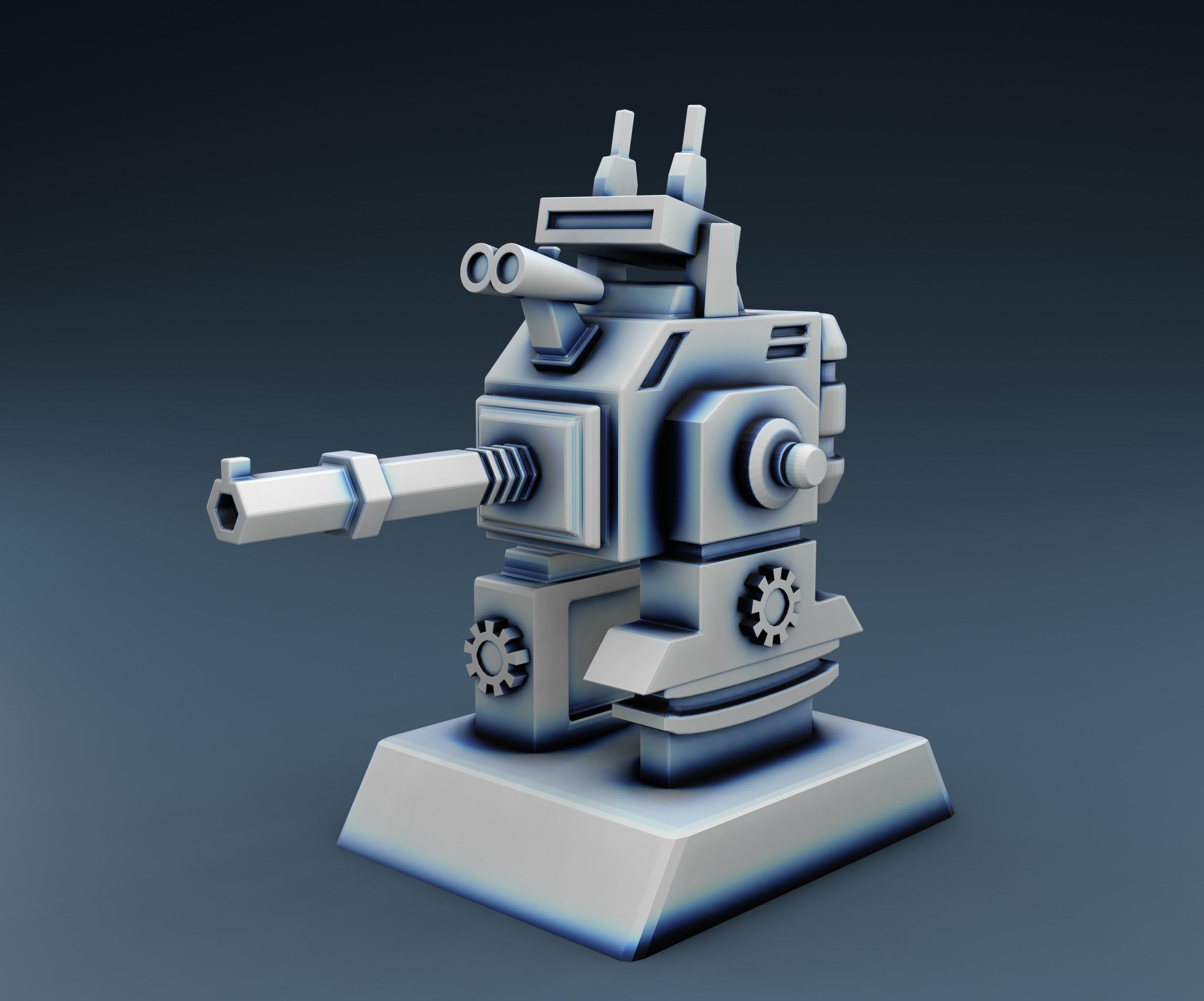 full set - military equipment 3D print model_1