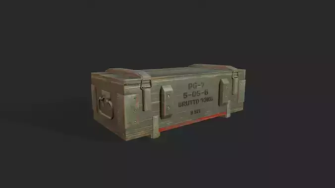 Military Ammo Box - Tutorial Included 
