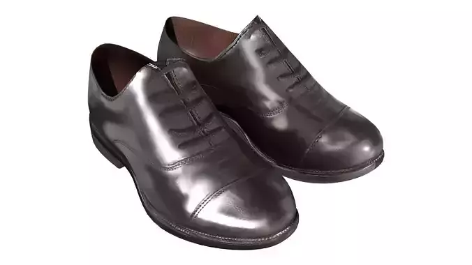 Men Classic Shiny Oxford Shoes