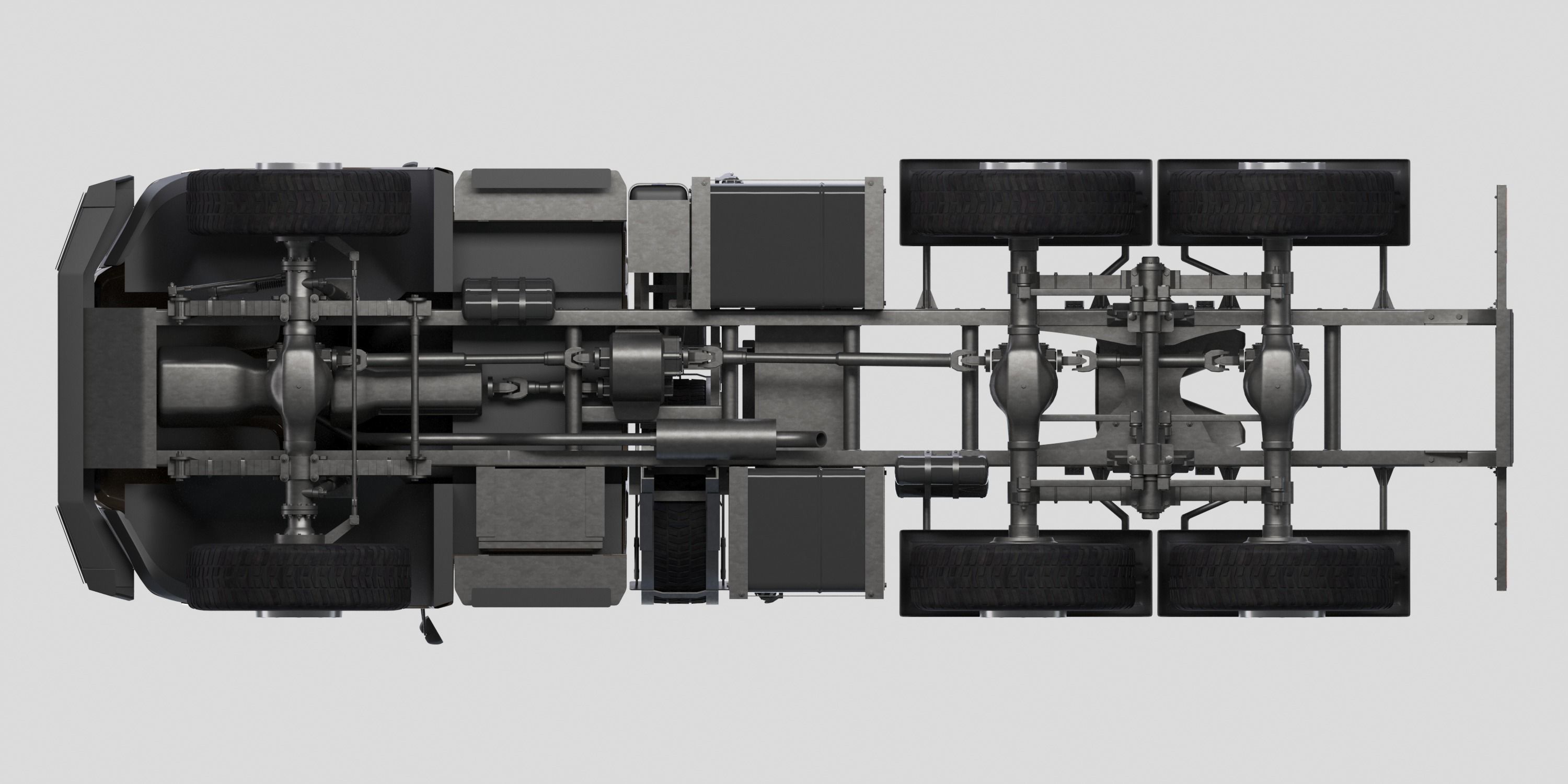 URAL NEXT Chassis 3D model_23