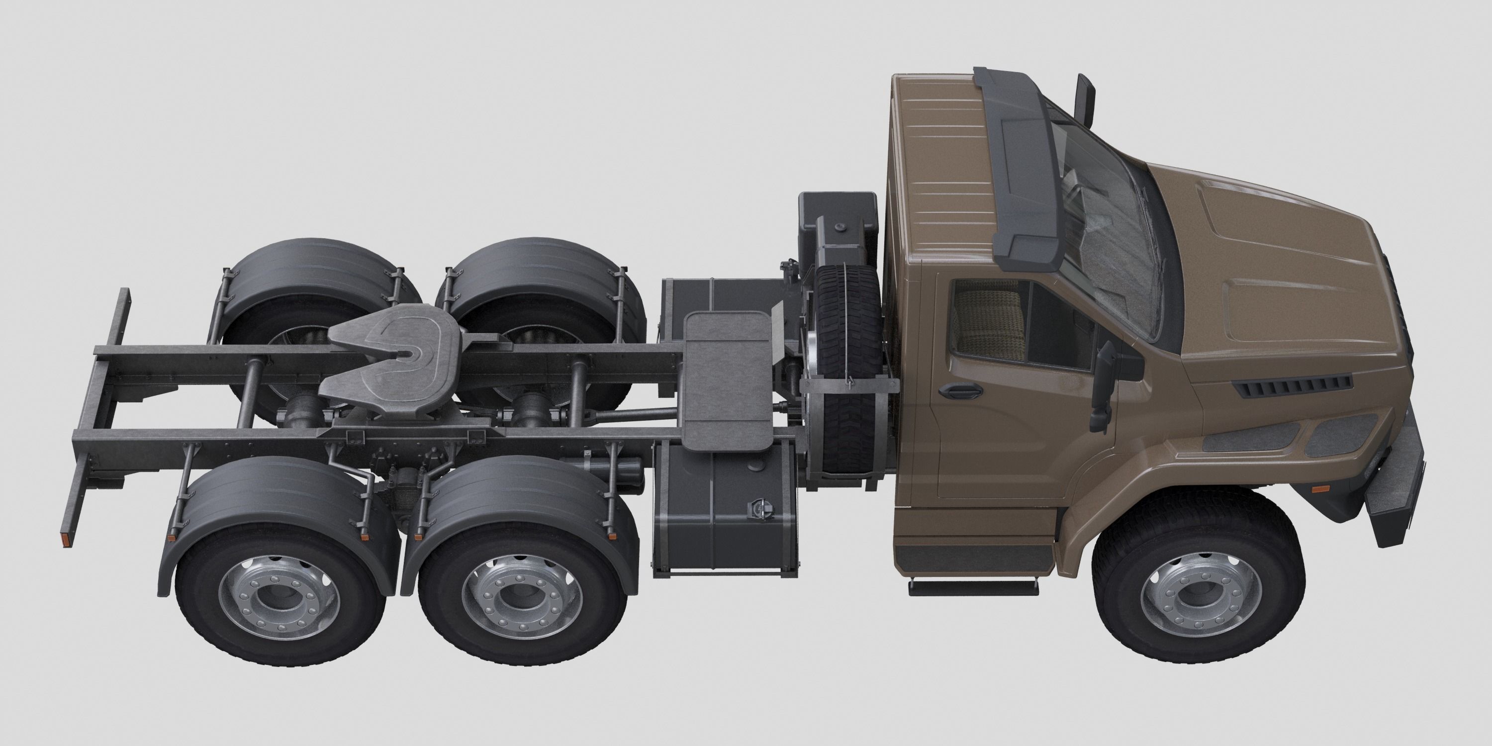URAL NEXT Chassis 3D model_7