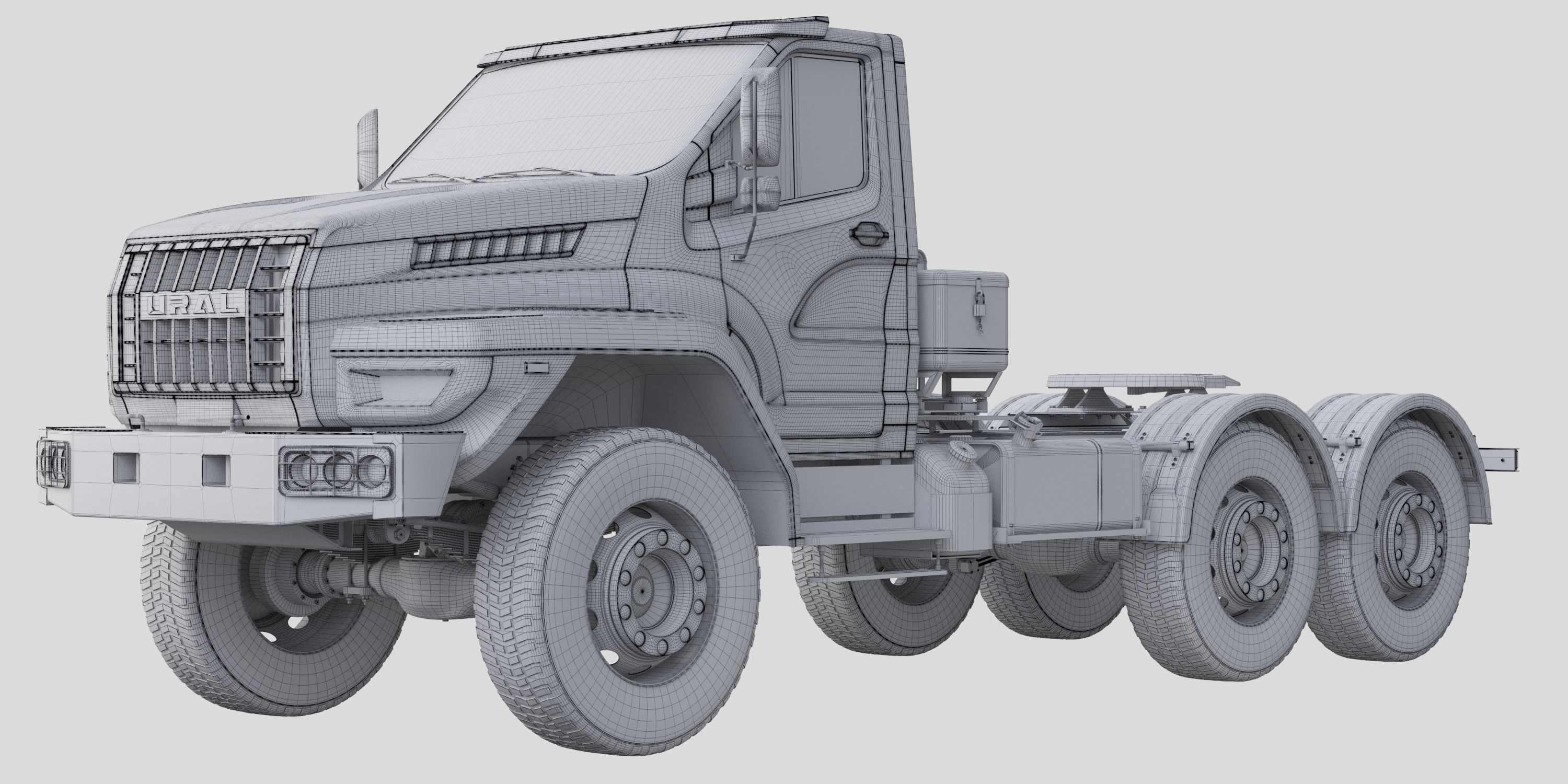 URAL NEXT Chassis 3D model_9