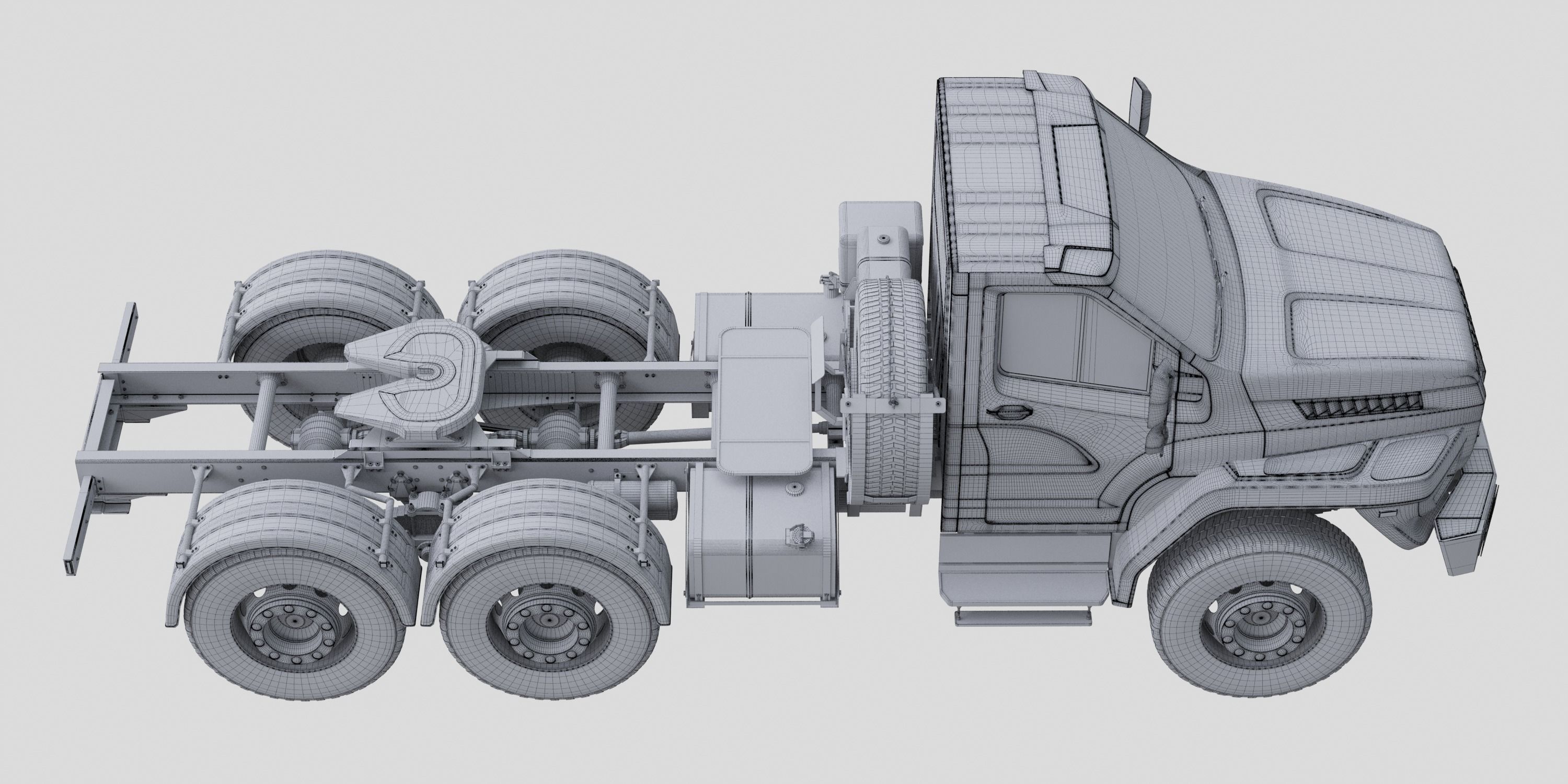 URAL NEXT Chassis 3D model_6
