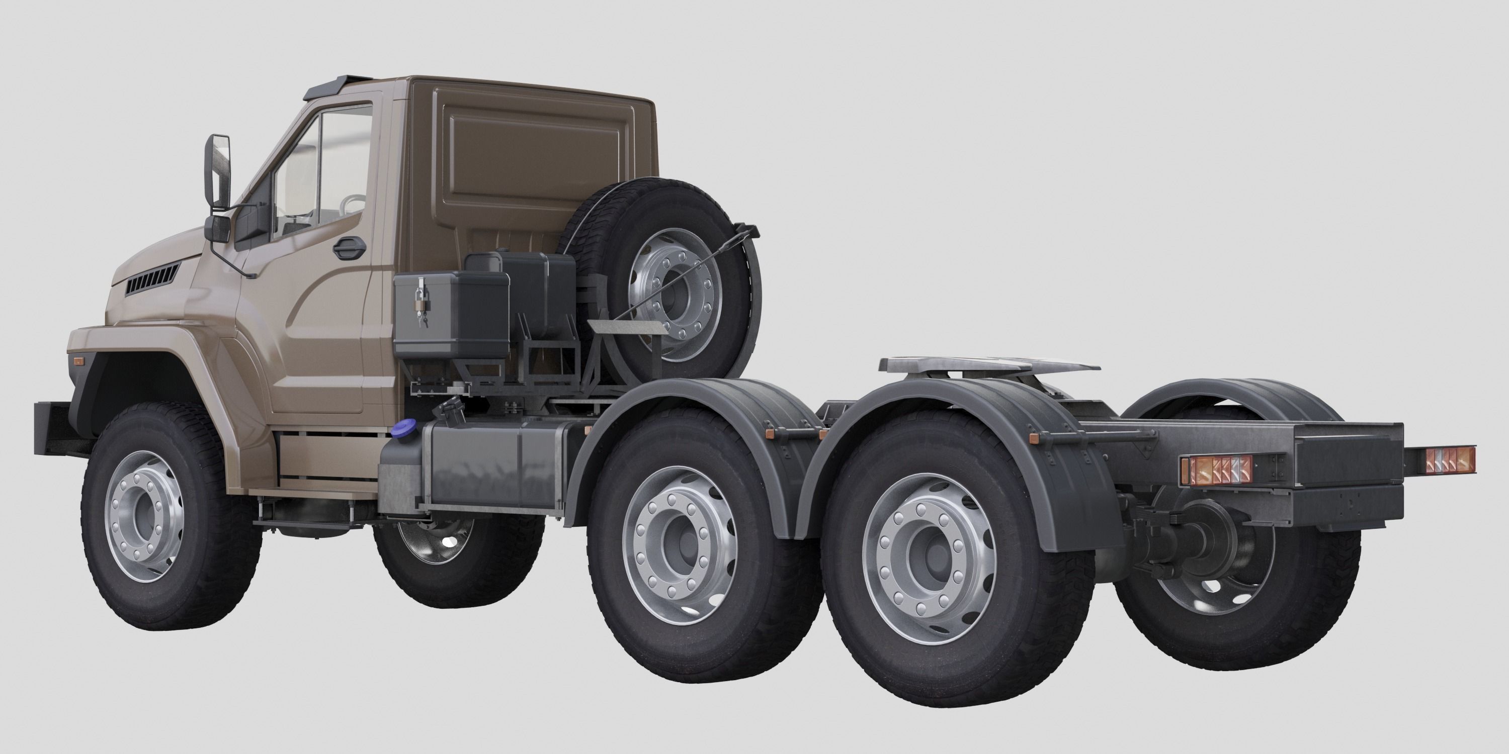URAL NEXT Chassis 3D model_11
