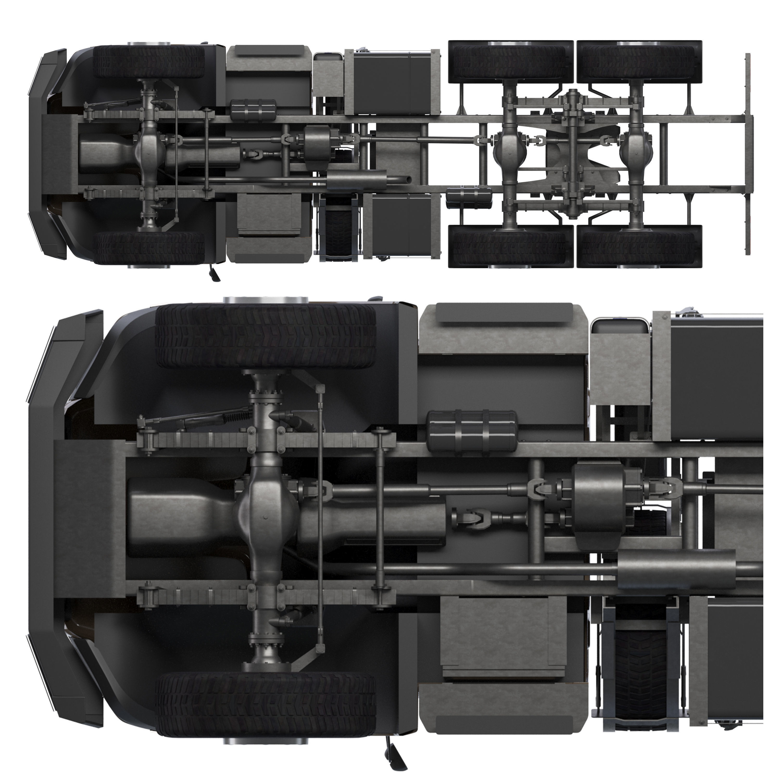 URAL NEXT Chassis 3D model_10