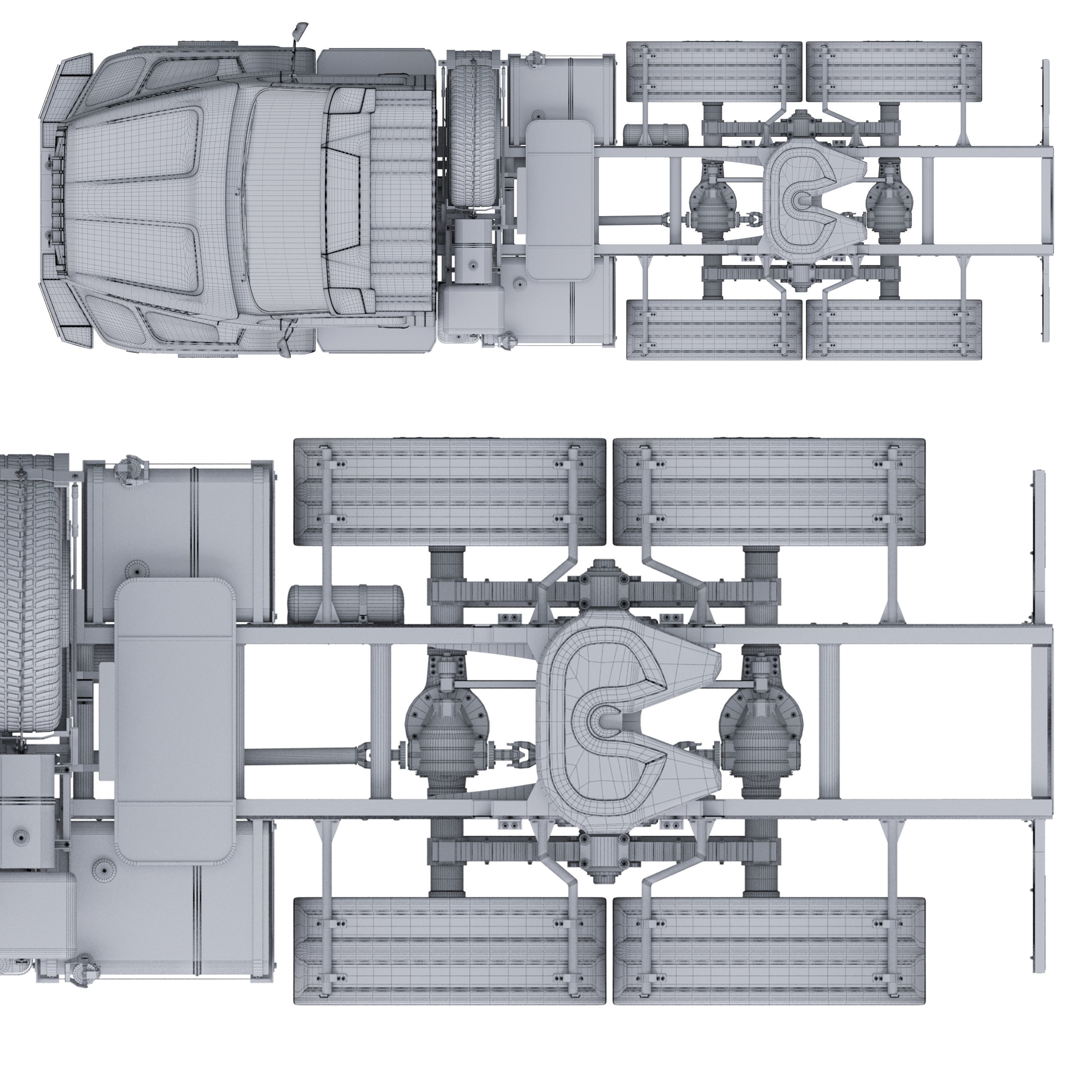 URAL NEXT Chassis 3D model_22