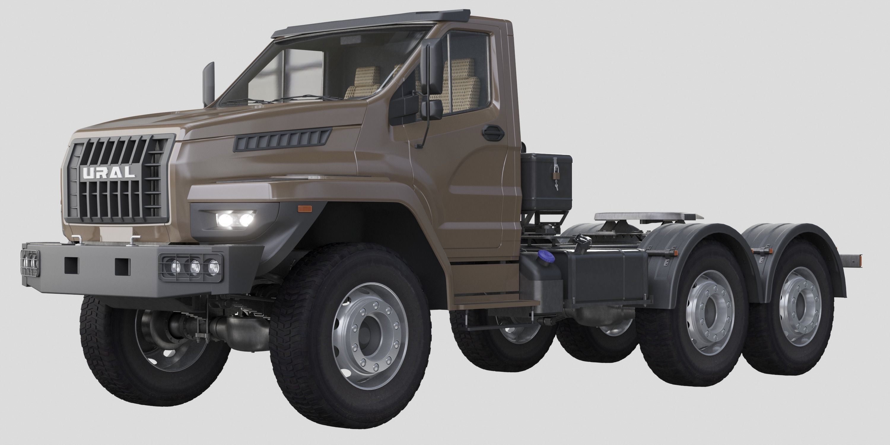 URAL NEXT Chassis 3D model_1