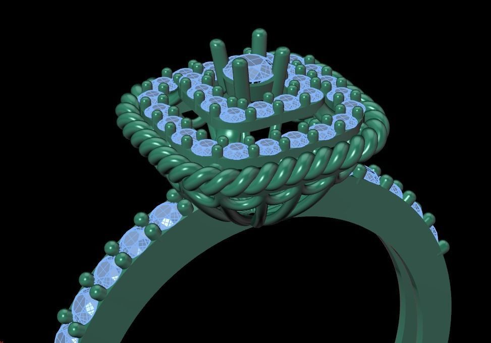 Ring 3D model 0036 print model19 3D print model_9