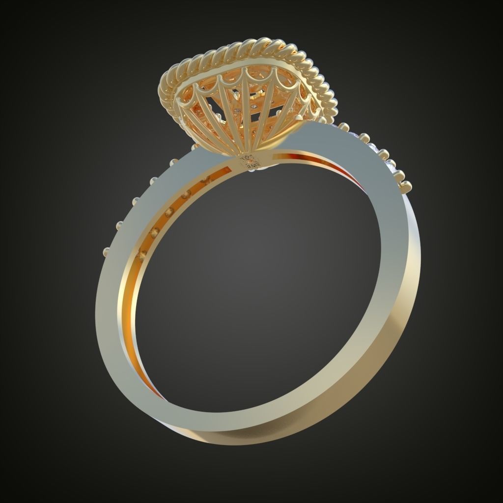 Ring 3D model 0036 print model19 3D print model_4