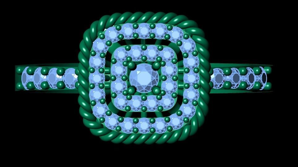 Ring 3D model 0036 print model19 3D print model_13