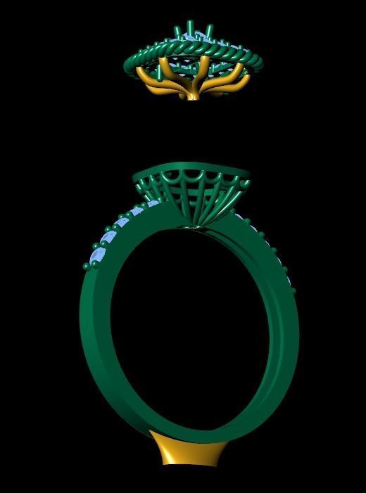 Ring 3D model 0036 print model19 3D print model_16