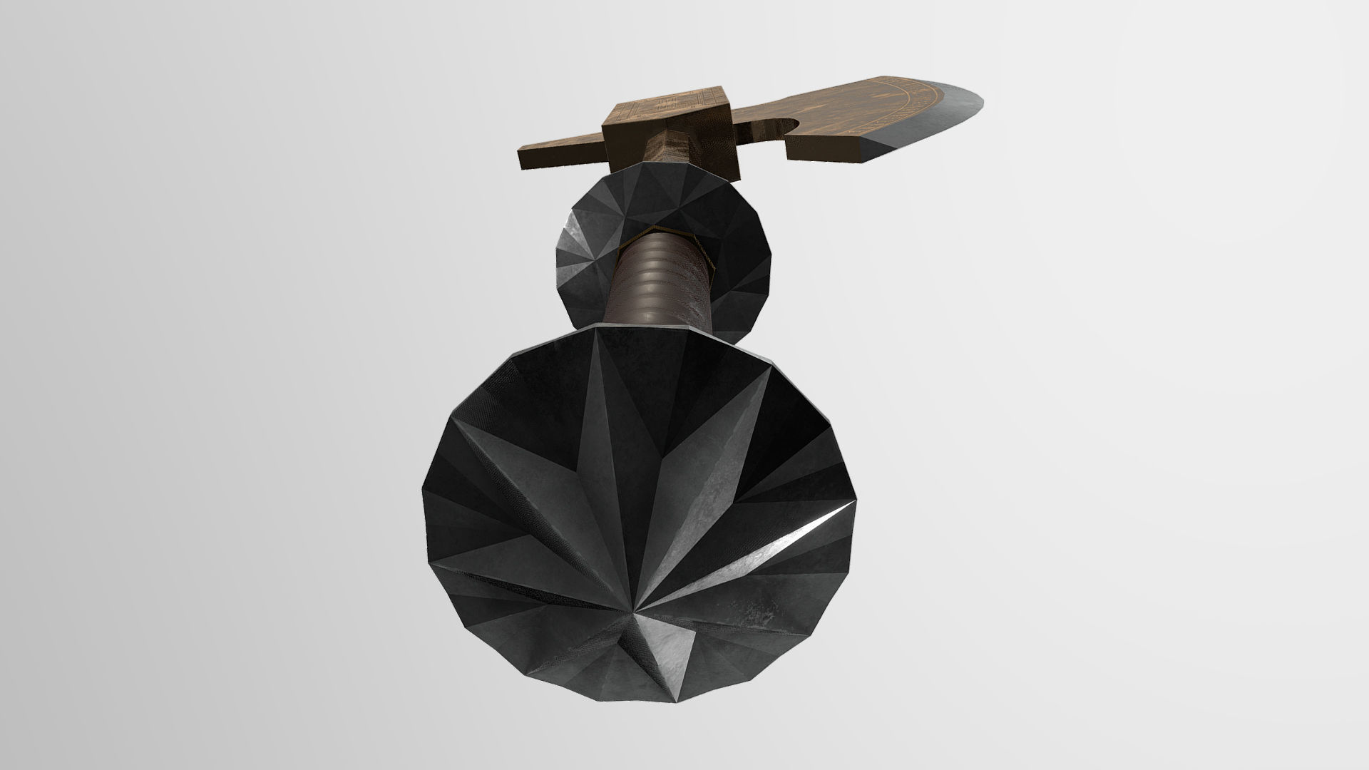 Ax of war 3D model_7