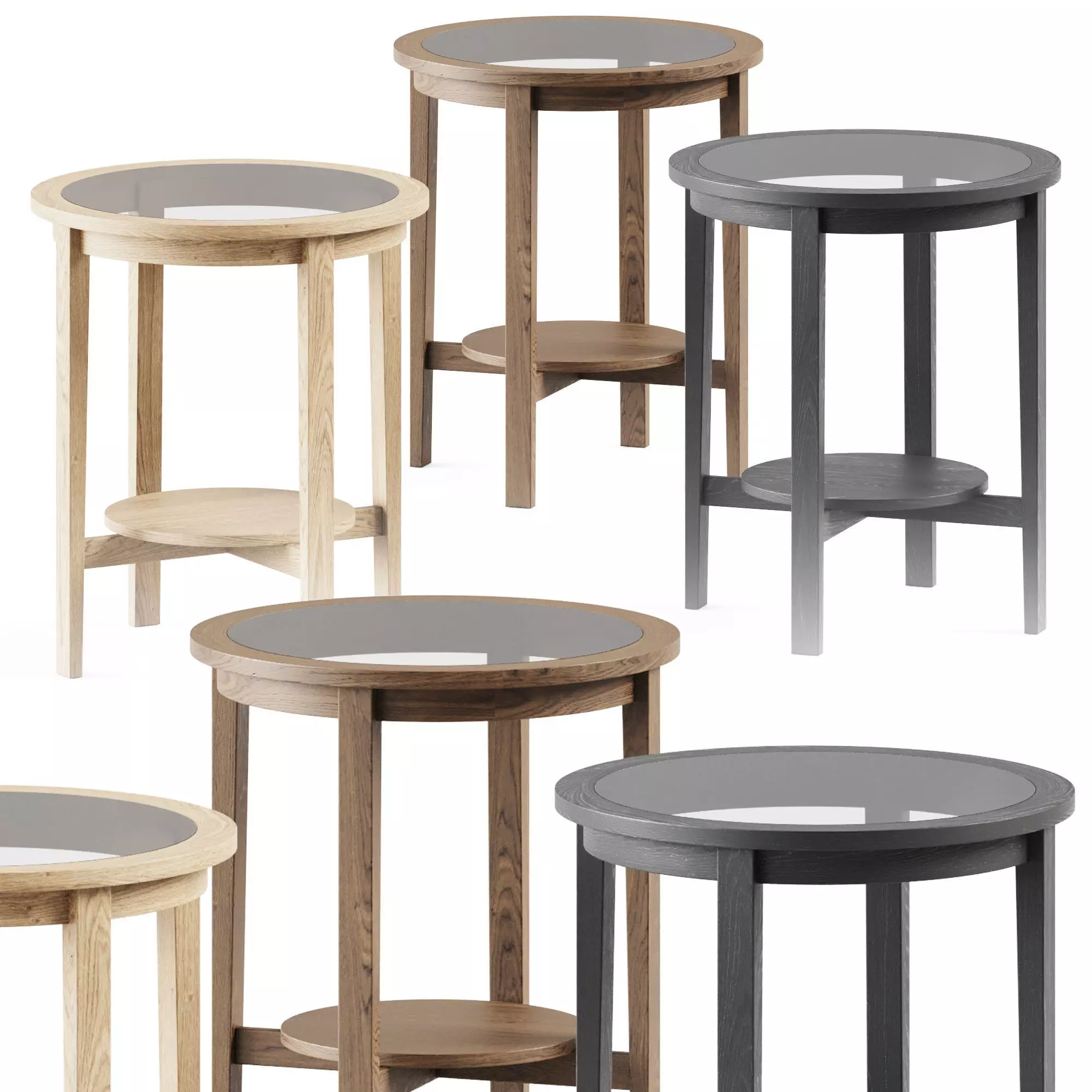IKEA MALMSTA Side table 3D model_0