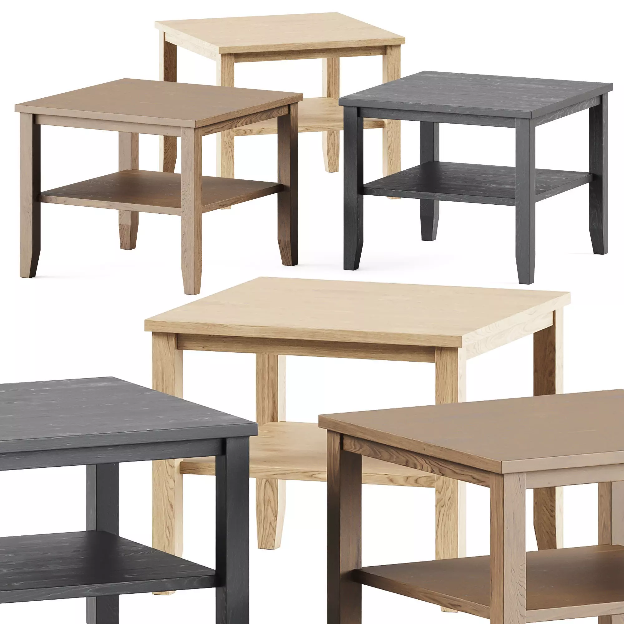 Skoghall Coffee table Ikea 3D model_0