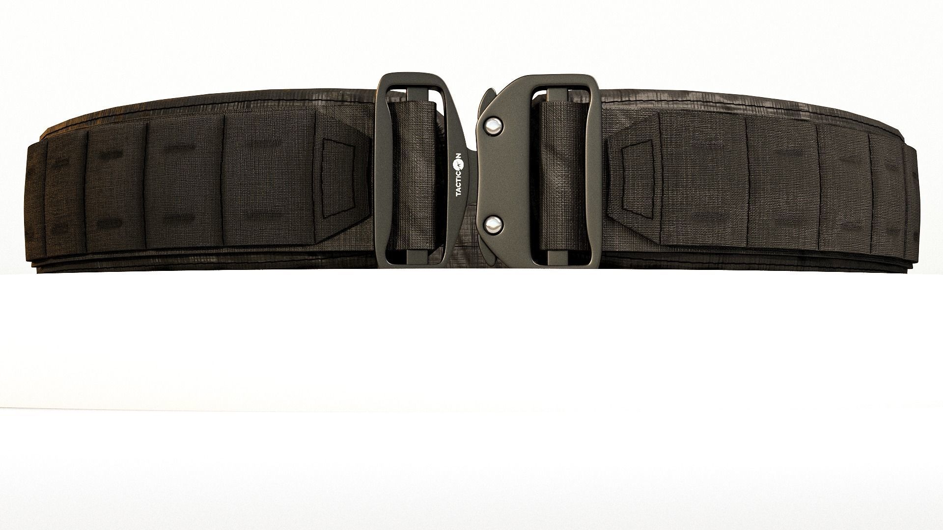  Tactical belt with metal quick release buckle 3D model_6